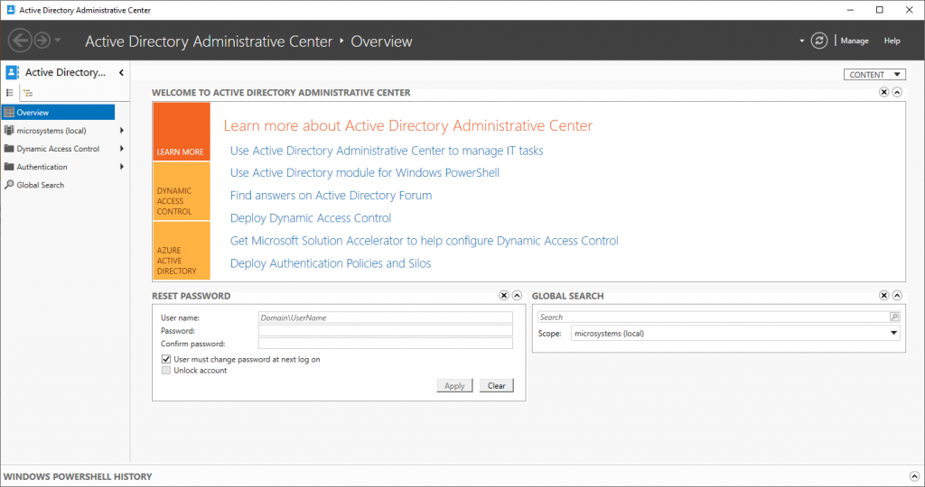 Enable Active Directory Recycle Bin in Windows server 2019 Microsoft